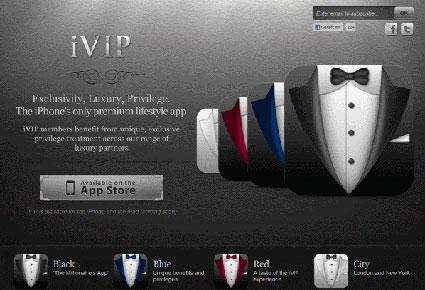 تطبيق "iVIP Black" بقيمة 1000 دولار. هل من مشتري؟