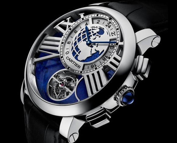 "كارتييه" تكشف عن ساعات Rotonde de Cartier Earth and Moon