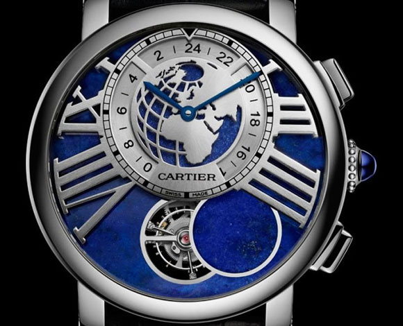 "كارتييه" تكشف عن ساعات Rotonde de Cartier Earth and Moon