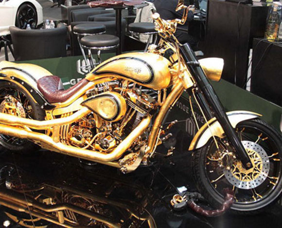 دراجة Gold Bike الأغلى في العالم بـ880 ألف دولار