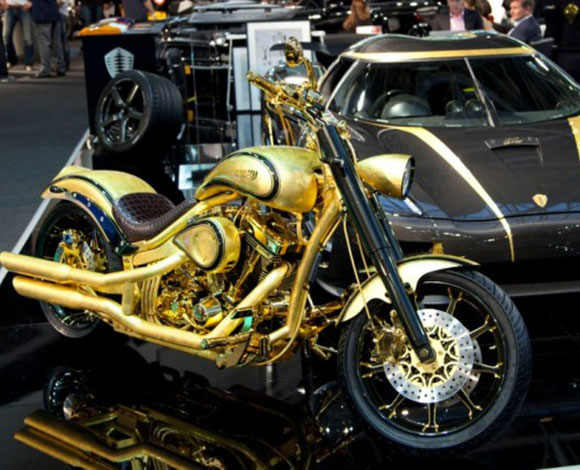 دراجة Gold Bike الأغلى في العالم بـ880 ألف دولار