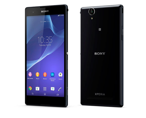 سوني تطــلق الهاتف الذكي بالشاشة العريضة Xperia T2 Ultra و Ultra Dual