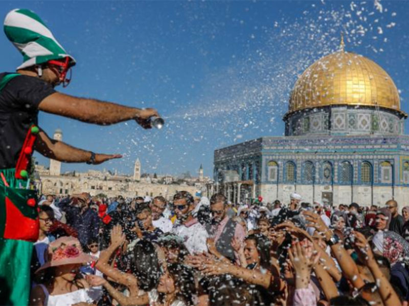 شاهد احتفالات المسلمين بعيد الأضحى في جميع أنحاء العالم
