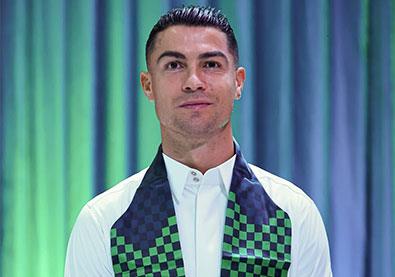 رونالدو يحتفل باليوم الوطني السعودي