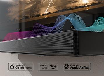 ارتقِ بإحتفالات العيد مع جودة الصوت الممتازة مع مكبر صوت LG SoundBar SC9S