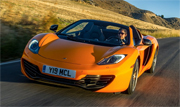 MP4-12C Spyder نموذج تكنولوجي من ماكلارين