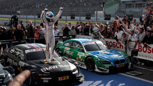 فريق  BMW Motorsportلرياضة السيارات يحتفل بثنائية سباقات الماسترز الألمانية DTM