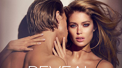 FRAGRANCES CALVIN KLEIN تتعاون مع الممثل تشارلي هونام وعارضة الأزياء دوتزين كرويس